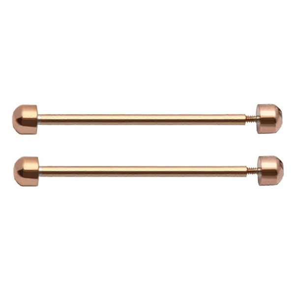 1 Par Urremme Skruepinner for Smartklokke Armbånds Lås Spenne Friksjon Tub db Rose Gold 22mm