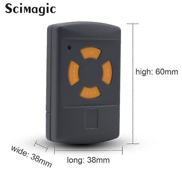 Senaste Hormann 433MHz garageportfjärrkontroll replikering HSE2 HSE4 HSM2 HSM4 43392MHz fast kod {db}
