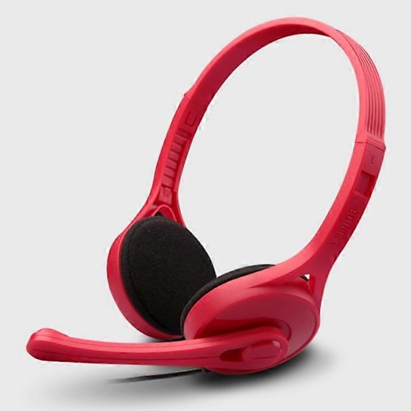 Edifier K550 3.5mm Plugg Trådbunden Stereodator Spelheadset med Mikrofon [db] China Red
