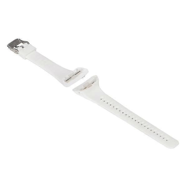 Polar Ft4 & Ft7 -kelloille silikoninen ranneke DB White