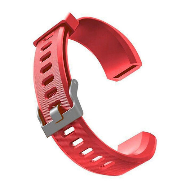 Fitness Tracker Band - Udskiftningsrem til Id115 Plus Smart Watch Armbånd~ DB Red