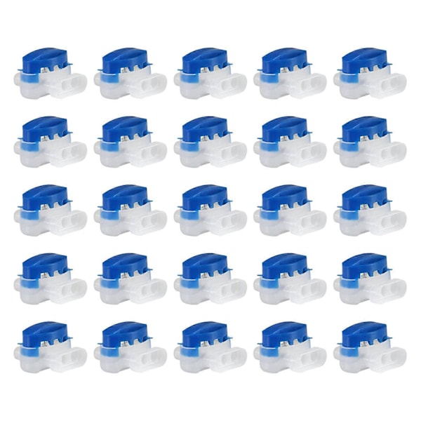 314 Vanntette 3 Hull Kabelkontakter 25 stk/sett Tilbehør Gadget for Automower Gardena Robotgressklipper Utstyr [db]
