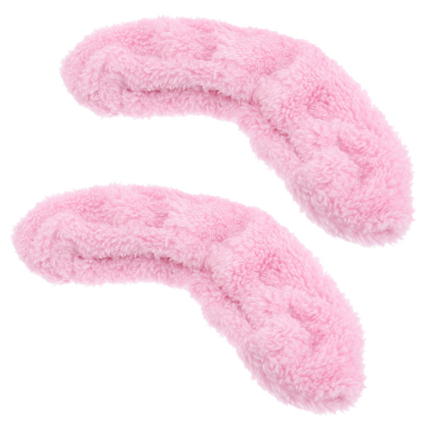 Elastiskt Skridskoskydd Skridskoskydd Plysch Ishockey Skridskor Skydd (Rosa M) [DB] Pink M