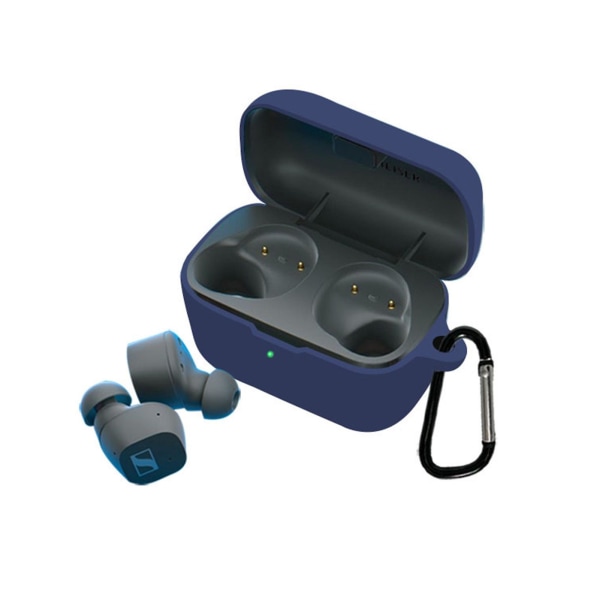Cover Anti-fall mjuk silikon Bluetooth-kompatibla hörlurar Skyddsfodral för Sennheiser Cx True Wireless