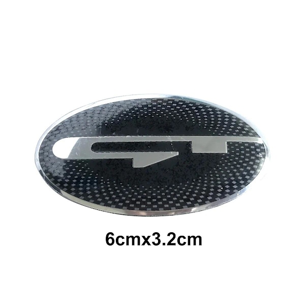 5 st. Stinger/GT Bilrattstyre Center Cap Dekal Emblem för Kia [DB] GT