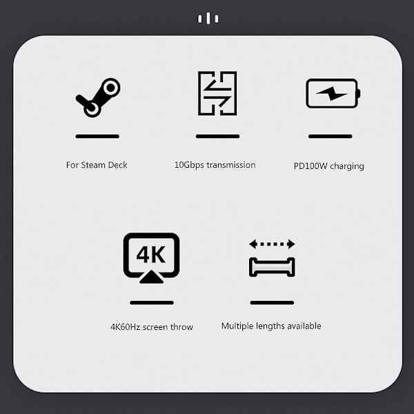 100W rettvinklet USB-C til USB-C kabel, 1m USB-C til C type-C hurtiglading [DB] 1m