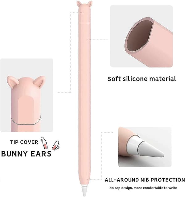 3 par øretelefoner silikonecover til Pencil 2. generation [DB]