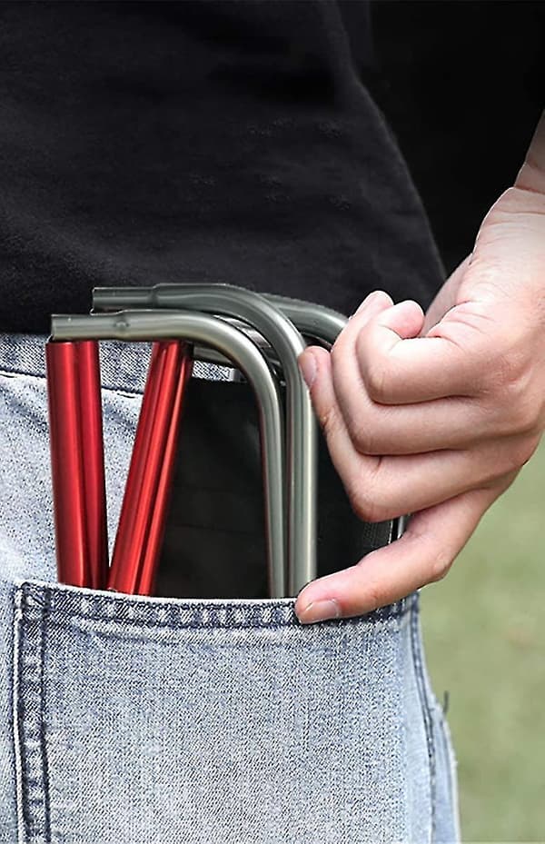 Camping sammenleggbar krakk Mini utendørs sammenleggbar Slacker stoler sete  [dB}