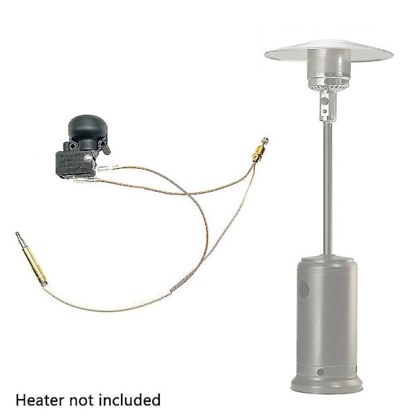 Termoelement og vippebryter for terrassevarmer, dumpbryter for propanvarmer, terrassevarmer utendørs G [DB] as shown