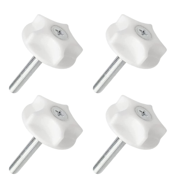 Hovedgavlbeslag - Tunge Hovedgavl Skruer og Skiver til Divan Sengebeslag {db} 6pcs