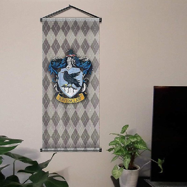 Harry Potter fan plaid hængende flag gobelin interiør scene dekoration hængende maleri flag, Hufflepuff