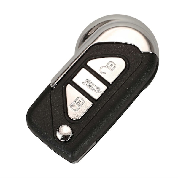 Bilnyckelskal för Citroen DS3 2/3 knappar med VA2 oslipat nyckelblad tomt ersättningsfjärrkontrollfodral [db] 3 Buttons