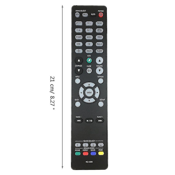 Ny fjernbetjening til Denon Rc-1228 Avr-s930h integreret netværks-av-receiver [DB]