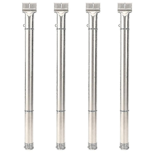 4 stk. 4-pakke 15 15/16' rørbrænder i rustfrit stål, reservedel til Charbroil-grill, rørbrænder fra Yaying Better1 {DB}