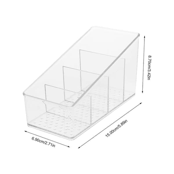Vandpakkeholder Te-pose Organizer Rektangulær 15.00X8.70X6.90CM Til Bardiske 1Stk[DB]