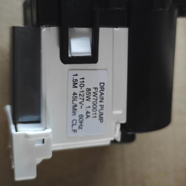 4681EA2001T Vaskemaskine afløbspumpe passer til Ken-More og LG erstatter AP5328388, 4681EA1007G, 2003273, 4681EA1007D, WM3670HWA Db Black White
