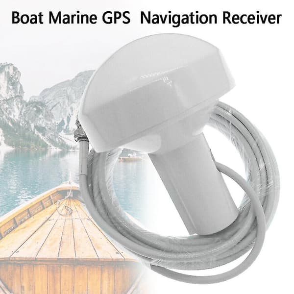 GPS Aktiv Marine Navigationsantenne 10m BNC Hanstik [DB]