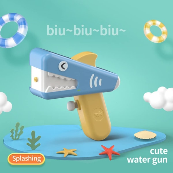 Barnevannspistol, mini vannpistol leketøy tegneserie dyreform leketøy holdbart vannspray spill foreldre-barn