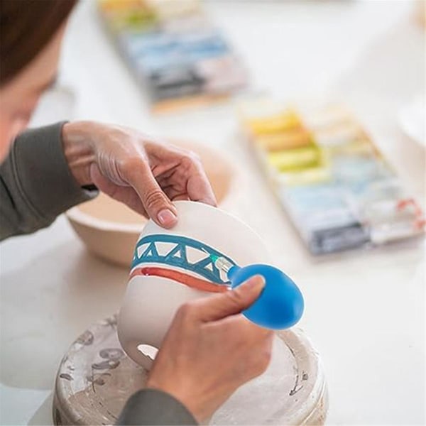 3 sæt keramiske værktøj Keramikartikler Lerværktøjssæt til keramikglasur med præcisionsspids Applika
