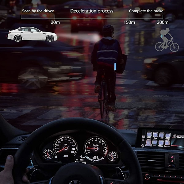 Reflekterende Vedhæng, 11 stk Sikkerhedsreflekterende Vedhæng, Børne Reflekterende Vedhæng, Streamer Sikkerhedsreflekterende, til Skoletaske Tøj Rygsæk db
