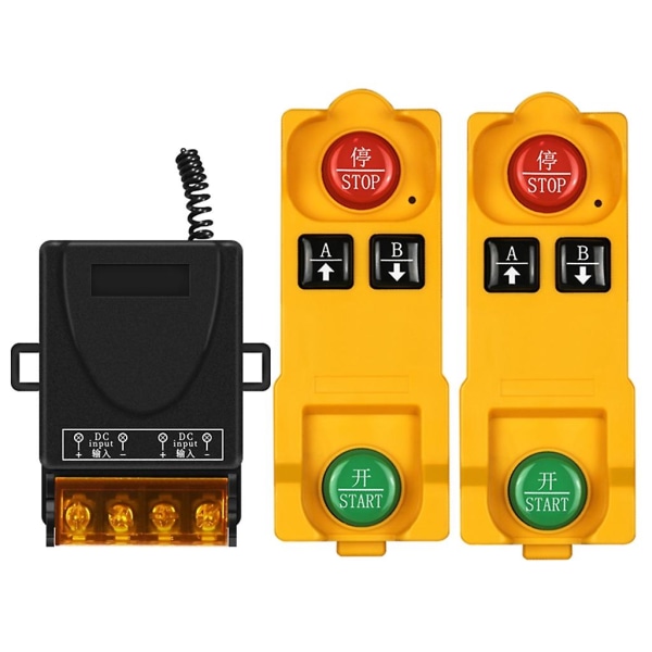 315/433mhz industriel fjernbetjening Ac85-250v 1ch Rf trådløs fjernbetjeningskontakt [DB] Dual remote control 315MHz