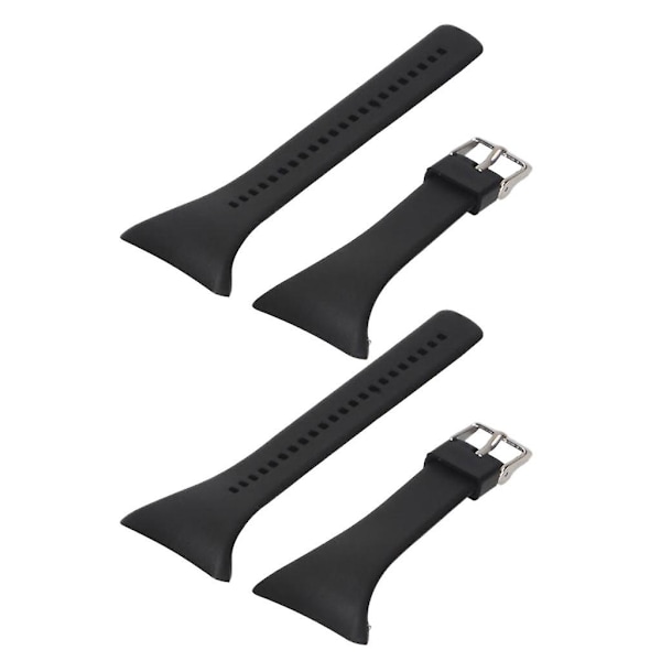 2x Silikon Armband Rem Armband för Polar FT4 FT7 FT Klocka db