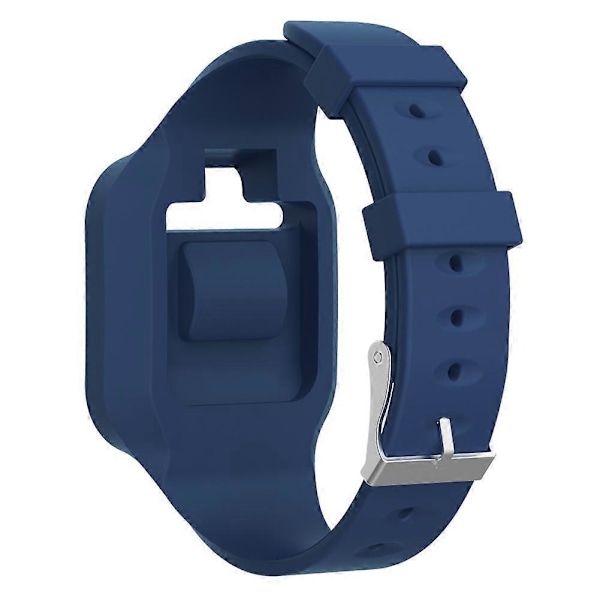 Ersättningsarmband i silikon, justerbart klockarmband för Golf Buddy Voice 2 GPS [DB] Blue