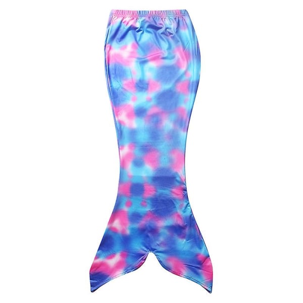 Børnepige Havfruehale Bikinisæt Strandtøj Svømmebadetøj Badedragt, Blå Pink