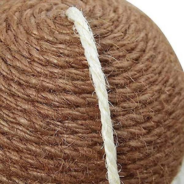 Katt Leksak, Stor Klösboll, Snygg Naturlig Sisal Kattklösstolpe, Kattklösning