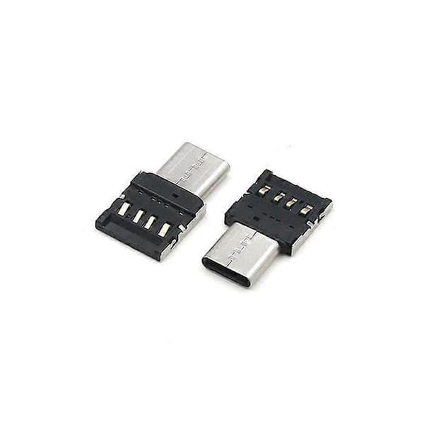 Mobiltelefon PC Tablet Type-C til USB OTG Adapter Konverter Stik til MacBook JIKAIX [DB] A