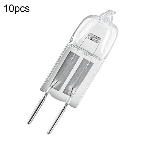 ZHOUBA 10 stk. G4 12V 20W Halogen Pin Base Lyspærer for Lysekroner Pendellamper [Db] As The Picture