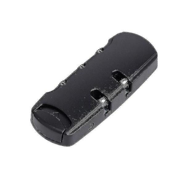 1 st bagagelås TSA-godkända lås stöldskyddsås TSA-lås tullkodlås [DB] Black 8X3cm
