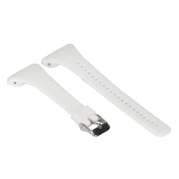 Polar Ft4 & Ft7 -kelloille silikoninen ranneke DB White