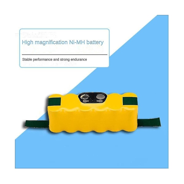 14,4v 6000mah Robotstøvsuger Batteri For 500 600 700 800 900 Serie 620 650 770 780 580 Batte dB