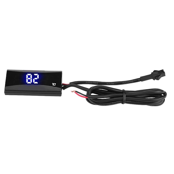 Motorcykel Digital Termometer Instrument Vandtemperatur Måler Instrument Blu-ray  [dB}