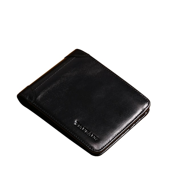 Herr Läder Överdimensionerad Bifold Plånbok