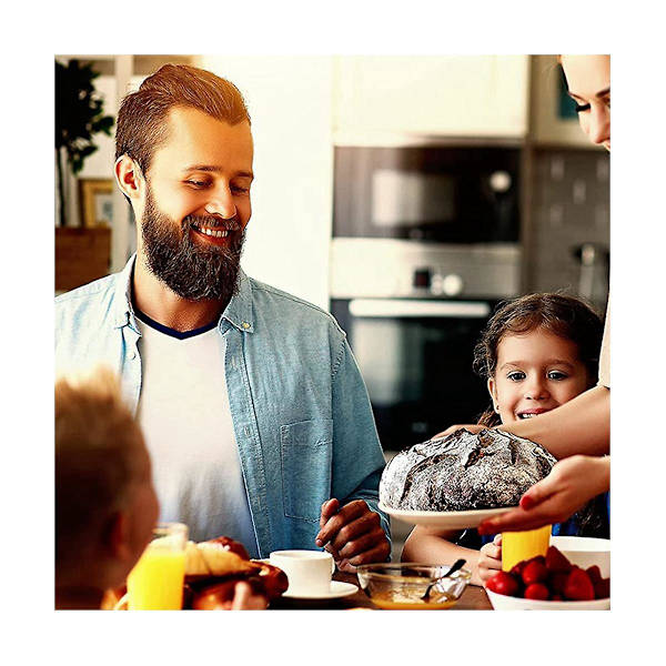 2 kpl puukahvainen leipäveitsi leipäviiltotyökalu taikinanviiltotyökalut 30 kpl vaihdettavilla terillä B