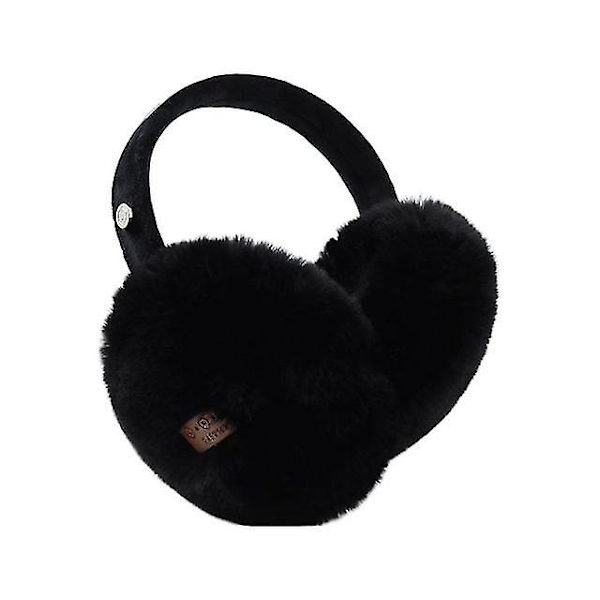 2024 Uudet Unisex Talvi Lämpimät Bluetooth-Korvanlämmittimet Langattomat Pehmeät Kuulokkeet Musiikki Korvanlämmittimet [DB] Black