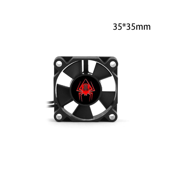 25mm 30mm 35mm 40mm 45mm 50mm Cooling Fan For Esc Motor Heat Dissipation Rc Car Parts,35mm