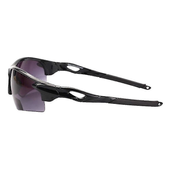 The Athlete Polarisoivat Kevyet Urheilulliset Wrap-malliset Bifokaaliset Aurinkolasit [DB] Black