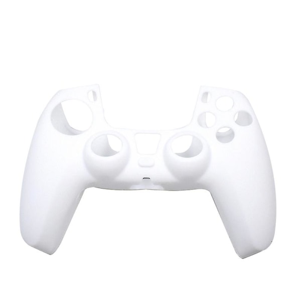 Controller Silikon Anti-slip Game Handtag Cover för PS5 Tillbehör Jikaix White