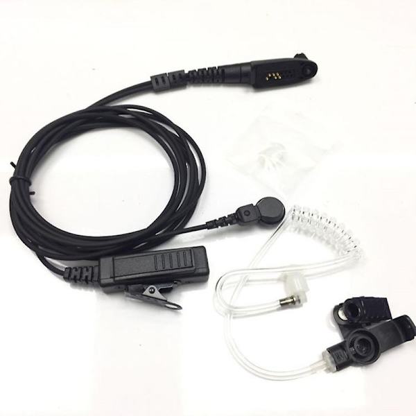 Ilmaputki-kuulokemikrofoni GP328Plus GP344 GP388 GP328-Plus F22 F25 W5 db Black
