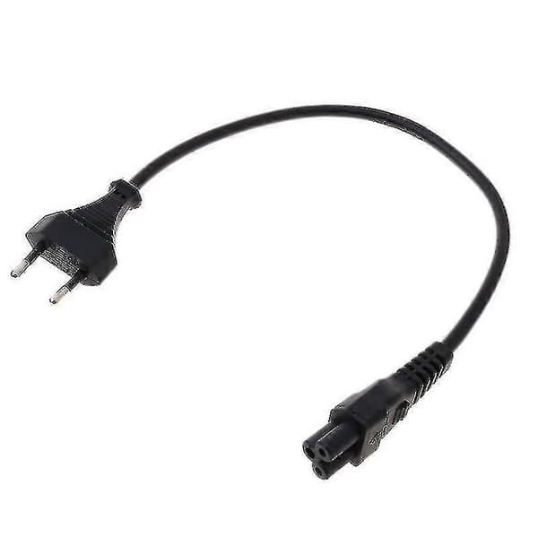 Strømadapterkabel Eu 2 Ben Han Til Iec 320 C5 Micky Til Notebook Strømforsyning 3 [db]