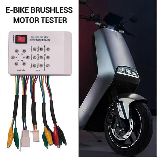 24V/36V/48V/60V/72V Elbil E-cykel Scooter Børsteløs Motorkontroller Tester Xxf[DB]