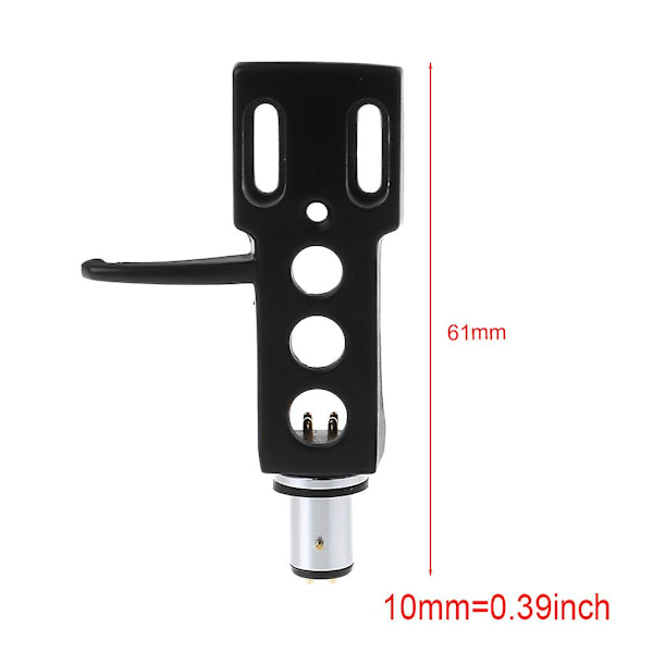 Turntable Headshell Mount Universal Phono Cartridge Replacement Phonograph db Black