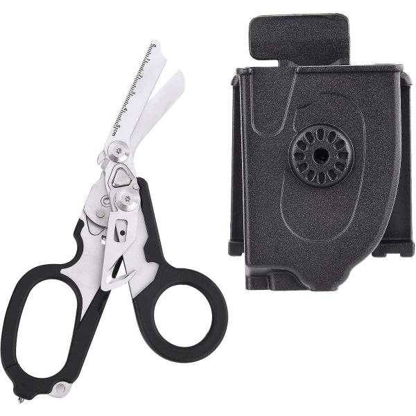 6 i 1 Raptor Response Emergency Shears, Multitool Plier Shears, Tactical Folding Pliers