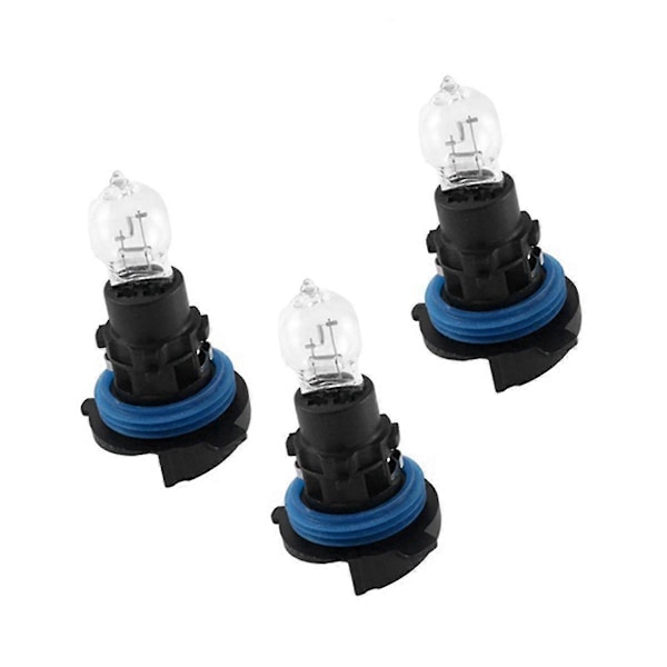 3 stk. Front Daytime Running Light Pære med Sokkel for 3008 5008 C5 12V 24W 6216F6 89072904 PH24W [DB]