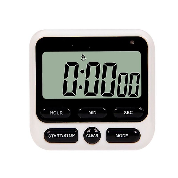Digital Köktimer - Bakning, Pizza, Nedräkning, Alarm {Db} Black