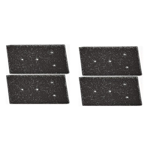Kuivausrummun suodatin 4-pakkauksessa Whirlpool 481010716911 db Black