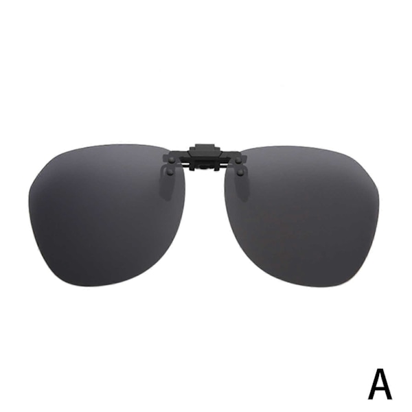 Mörkerseende Anti-bländning Polariserade Clip-on Körglasögon Solglasögon Lins db Black